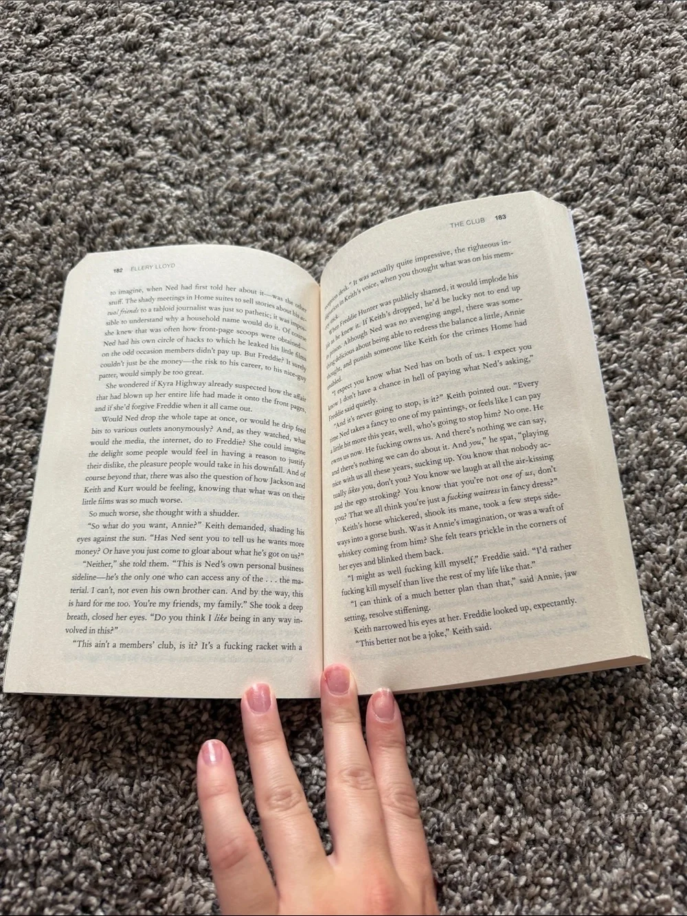 The Club by Ellery Lloyd Book